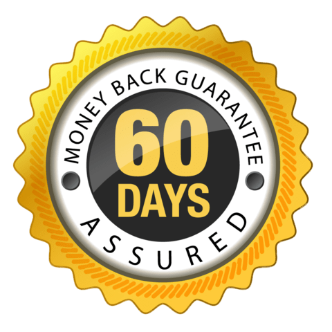 60 day money back guarantee